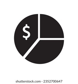 pie chart business icon design