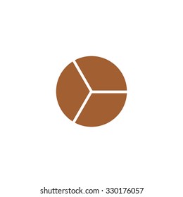 Pie chart icon.
