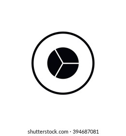 Pie chart icon.