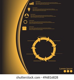 Pie chart icon Business