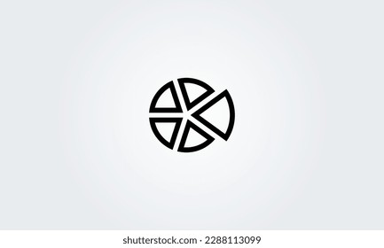 Pie chart icon, Business, financial report research, data analysis sign, symbol, logo vector illustration