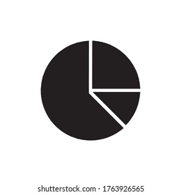 Pie chart icon , Business icon vector