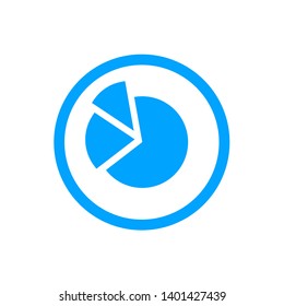 Pie chart icon - Data & Graph button