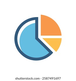 Pie Chart Icon for Data Visualization