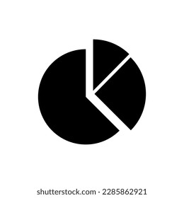 Pie chart icon. Design can use for web and mobile app. Vector illustration
