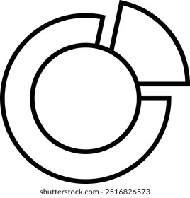 Pie Chart icon design for personal commercial use