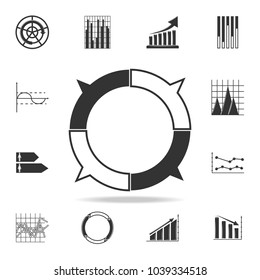 Pie Chart icon. Detailed set of Trend diagram and chart icons. Premium quality graphic design. One of the collection icons for websites, web design, mobile app on white background