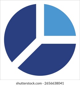 Elemento De Ícone De Gráfico De Pizza Para Design