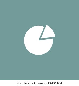 pie chart icon illustration vector, can be used for mobile and web design