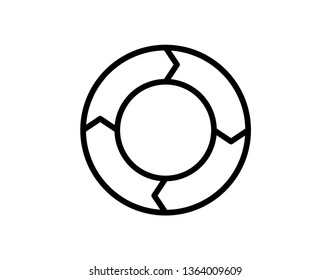 Pie chart icon. Isolated diagram and pie chart icon line style. Premium quality vector symbol drawing concept for your logo web mobile app UI design. - Vector 