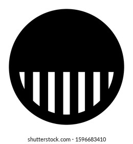 pie chart icon isolated sign symbol vector illustration - high quality black style vector icons
