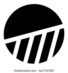 pie chart icon isolated sign symbol vector illustration - high quality black style vector icons
