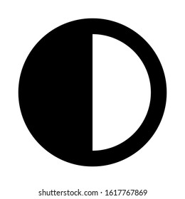 pie chart icon isolated sign symbol vector illustration - high quality black style vector icons
