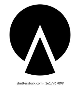 pie chart icon isolated sign symbol vector illustration - high quality black style vector icons
