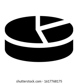 pie chart icon isolated sign symbol vector illustration - high quality black style vector icons

