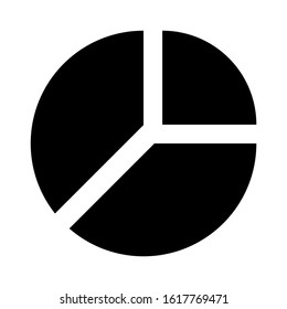 pie chart icon isolated sign symbol vector illustration - high quality black style vector icons
