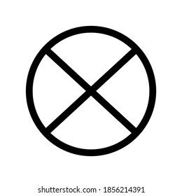 icono de gráfico circular o logotipo símbolo de signo aislado ilustración vectorial - iconos vectoriales de estilo negro de alta calidad
