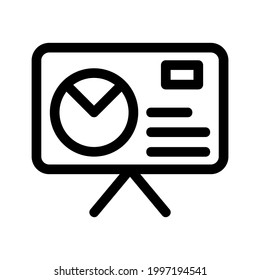 icono de gráfico circular o logotipo símbolo de signo aislado ilustración vectorial - iconos vectoriales de estilo negro de alta calidad
