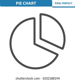 Pie Chart Icon. Professional, pixel perfect icons optimized for both large and small resolutions. EPS 8 format. 12x size for preview.
