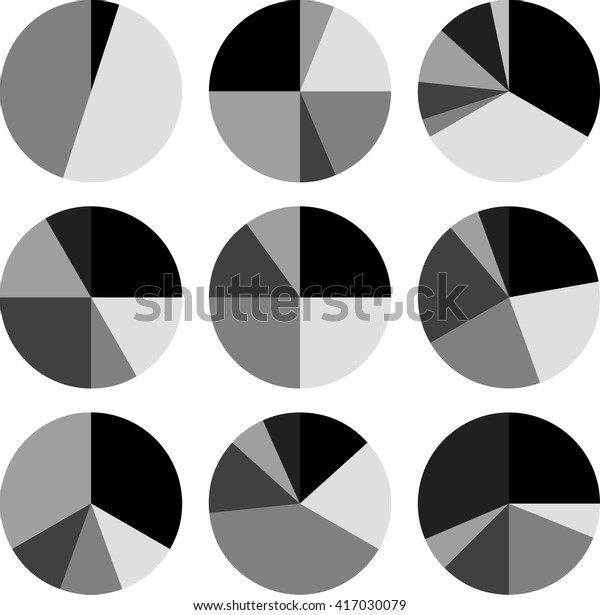 Pie Chart Icon Set
Vector Illustration