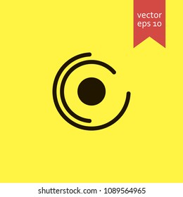 pie chart. pie chart icon. sign design. Vector EPS 10.