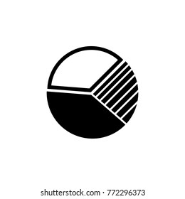 Pie chart icon. Strategy managment Icon. Premium quality graphic design. Signs, symbols collection, simple icon for websites, web design, mobile app on white background