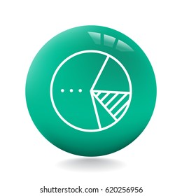  Pie Chart icon Vector.