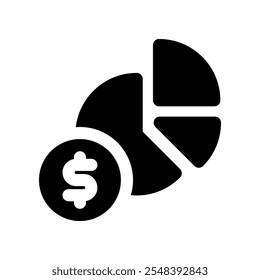 Kreisdiagrammsymbol. Vektorsymbol für Ihre Website, Ihr Handy, Ihre Präsentation und Ihr Logo-Design.
