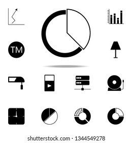 pie chart icon. web icons universal set for web and mobile