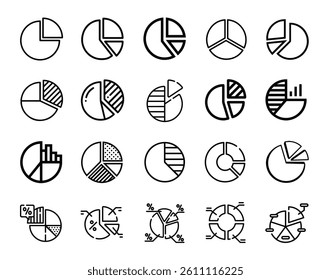 Pie Chart Icon,Pie Chart Vector