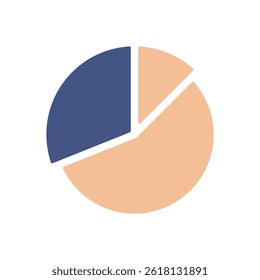 Kreisdiagramm Symbole Symbol Vektorelemente für Infografik Web