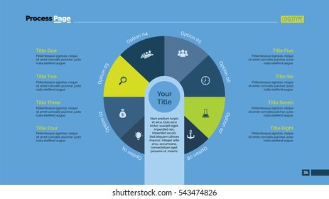 Pie Chart Infographic Slide Template