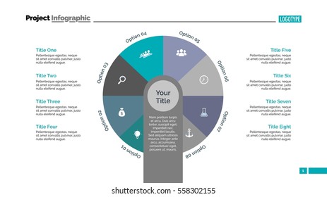 Pie Chart Infographic Slide Template