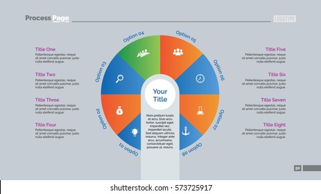 Pie Chart Infographic Slide Template