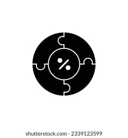 Pie Chart line icon. illustration graphic of Pie Chart line