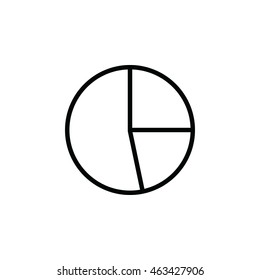 Pie Chart Outline Icon