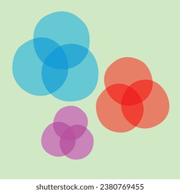 Pie chart vector design for business purposes or mathematics subjects