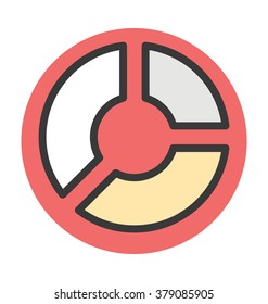 Pie Chart Vector Icon