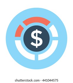 Pie Chart Vector Icon