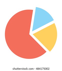 Pie Chart Vector Icon