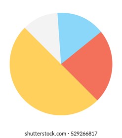 Pie Chart Vector Icon