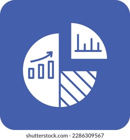Pie Chart vector icon. Can be used for printing, mobile and web applications.