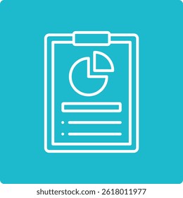 Pie Chart vector icon. Can be used for printing, mobile and web applications.