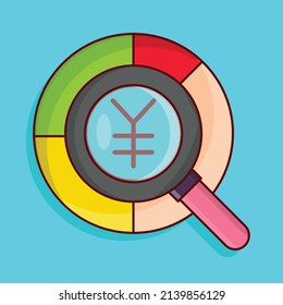 pie chart Vector illustration on a transparent background.Premium quality symmbols. vector line flat  icon for concept and graphic design.