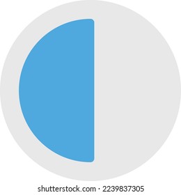 pie chart Vector illustration on a transparent background. Premium quality symmbols. Line Color vector icons for concept and graphic design.