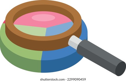 pie chart Vector illustration on a transparent background. Premium quality symbols. Flat icons for concept and graphic design.