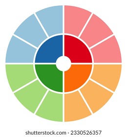 pie chart,circular colorful infographic template vector,circle diagram.