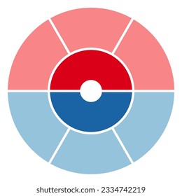 pie chart,circular colorful infographic template vector,circle diagram.