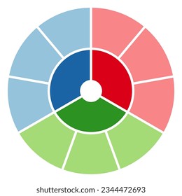 pie chart,circular colorful infographic template vector,circle diagram.