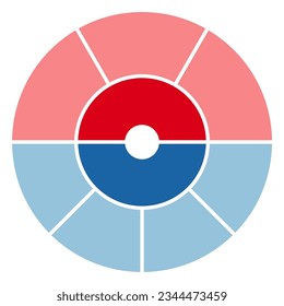 pie chart,circular colorful infographic template vector,circle diagram.